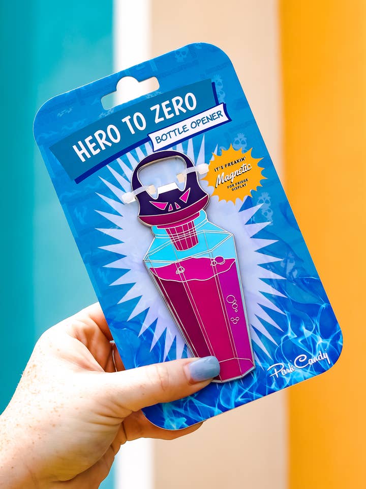 Hero to Zero Bottle Opener for wholesale by Park Candy