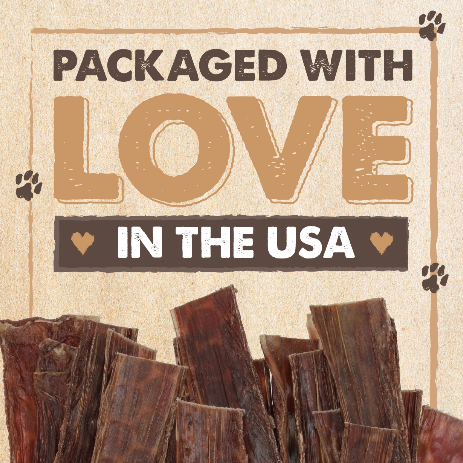 Mighty Paw - Wholesale Pet Treats - Dog - All-Natural Beef Gullet Jerky1