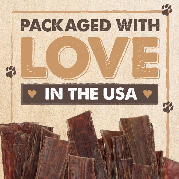 Mighty Paw - Wholesale Pet Treats - Dog - All-Natural Beef Gullet Jerky1