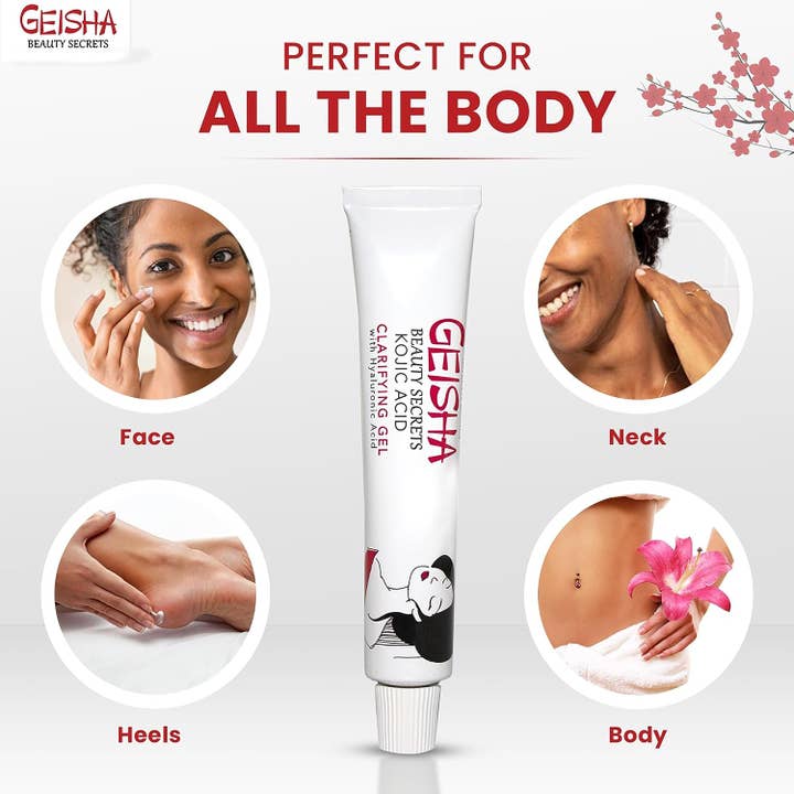 Mitchell Brands – Großhandel Gesichts-Feuchtigkeitscreme – Geisha Klärgel mit Kojisäure und Hyaluronsäure 30g