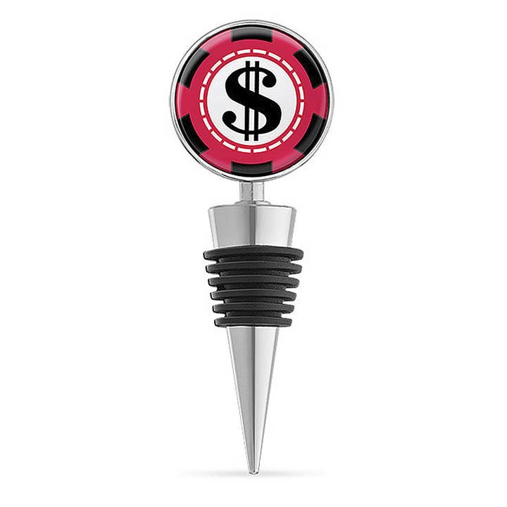 Casino Chip Enamel Stopper #20-502 for wholesale by IWA Wine Accessories