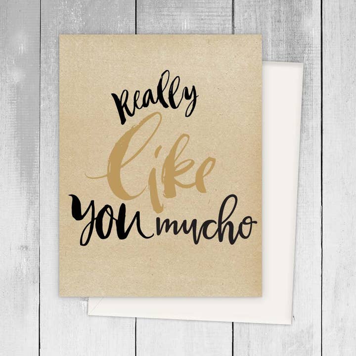 Really Like You for wholesale by Viva Greetings