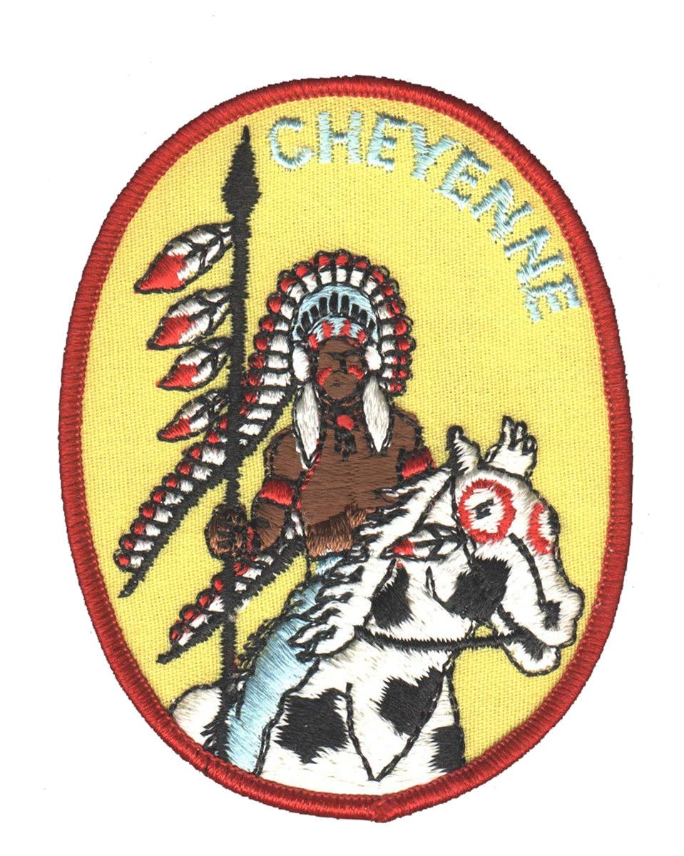 Happy Wood Products - Wholesale Patch - CHEYENNE Native American Patch - 72033