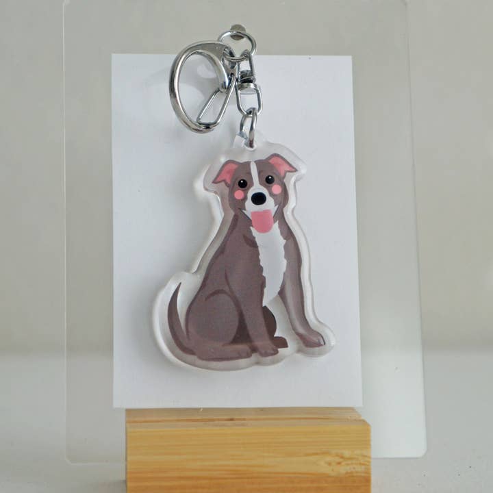 kiwi & WILLOW - Wholesale Keychain - Unisex - Pitbull Epoxy Keychain17