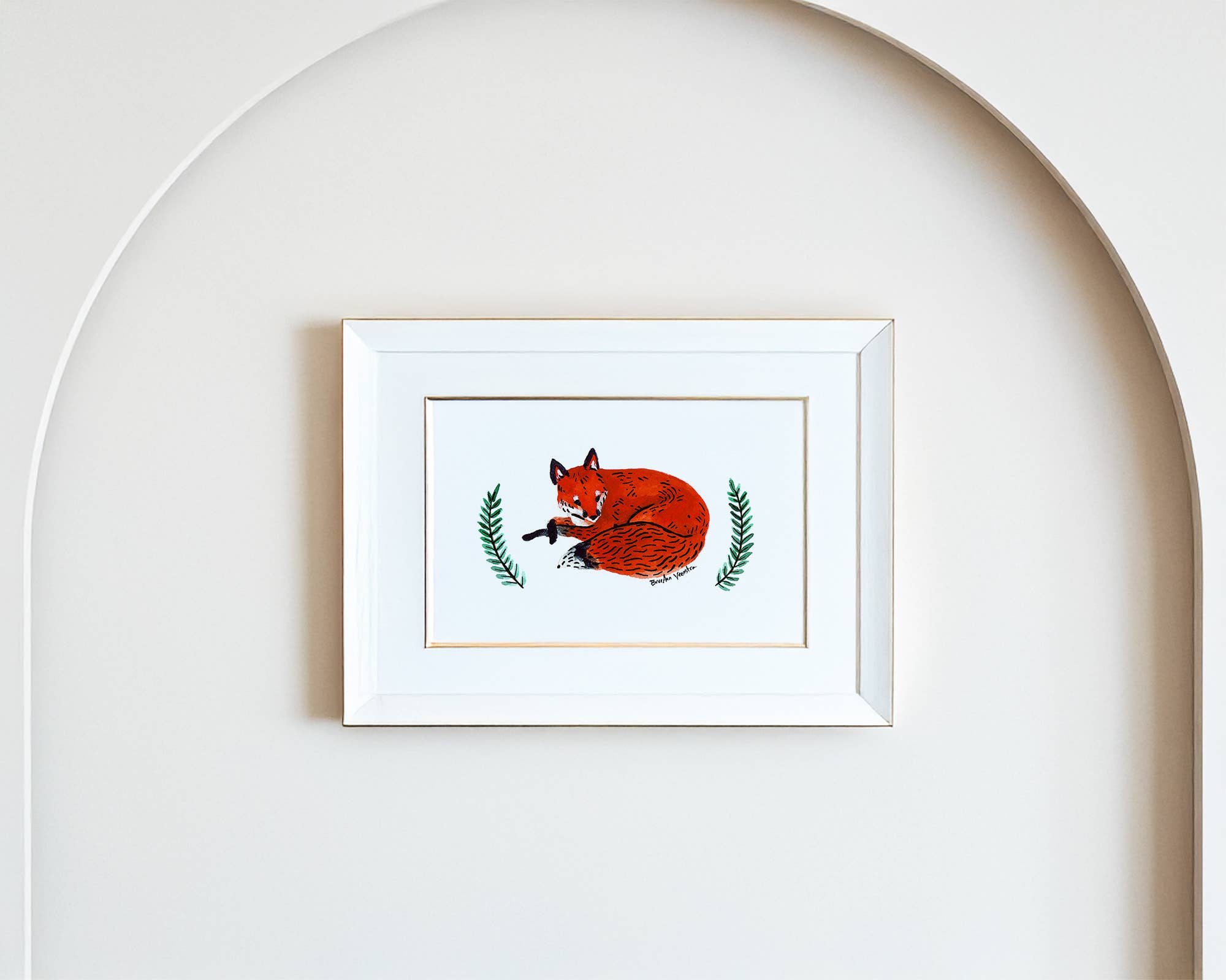 Wildship Studio - Wholesale Art Print - Red Fox Art Print5