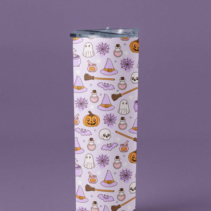 Halloween Tumbler for wholesale by amarieacreates