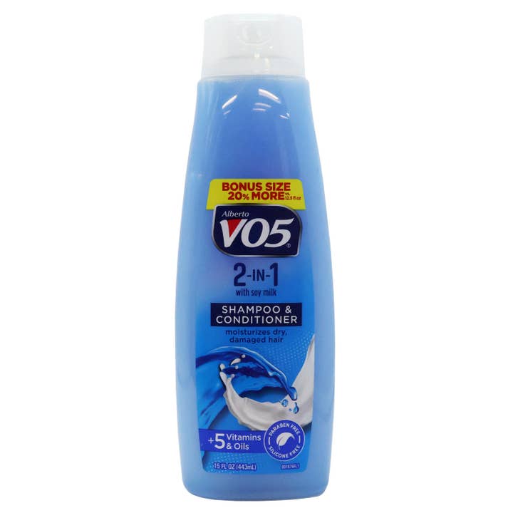 VO5 2-in-1 Moisturizing Hair Shampoo and Conditioner, 15 Oz. for wholesale by KT Supply