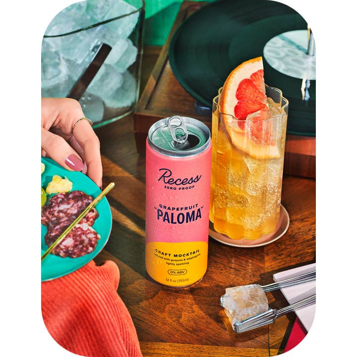 Recess - Wholesale Non-Alcoholic Aperitif/Mocktail - Grapefruit "Paloma" (4Pk)1