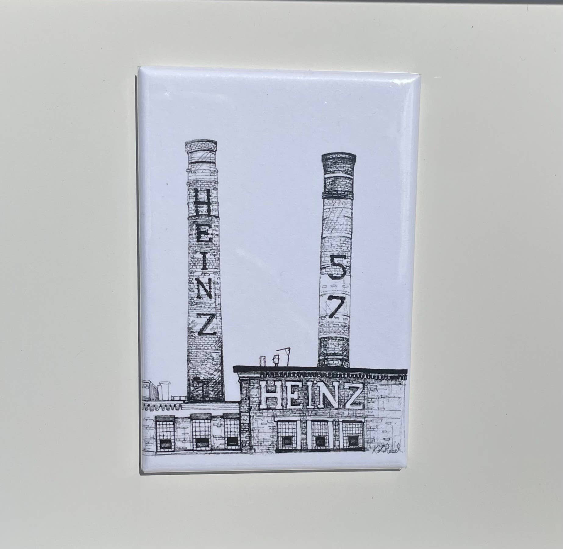 KLoRebel Art Co. - Wholesale Magnet - Heinz Smoke Stacks - Magnet