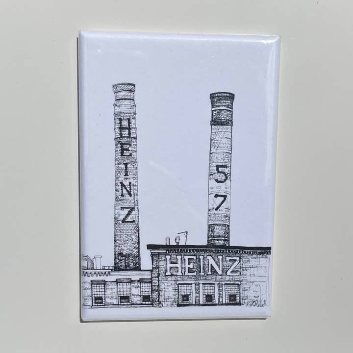 KLoRebel Art Co. - Wholesale Magnet - Heinz Smoke Stacks - Magnet0