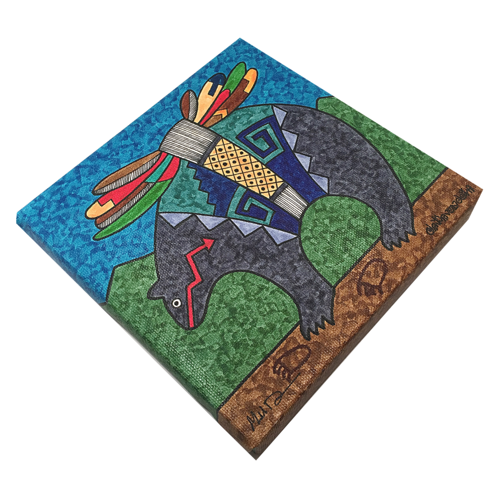 Fourth World Design – Großhandel Kunstdruck – Gebetsopfergabe - Bär1