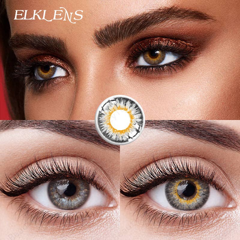 ELKLENS – wholesale Kontaktlinser – ELKLENS Pulvergrå färgade kontaktlinser1