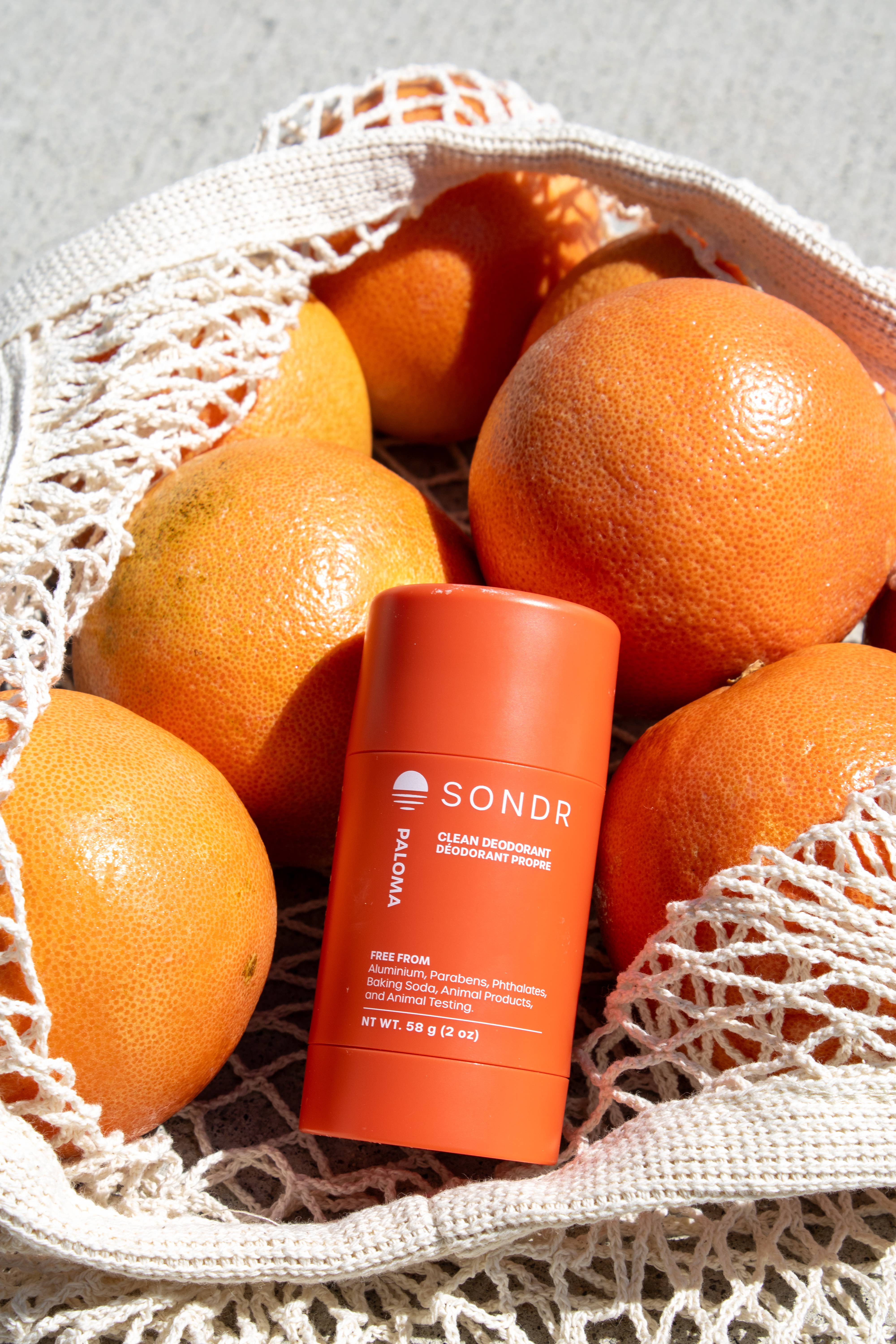 SONDR - Vendita all'ingrosso Deodorante - Unisex - Deodorante Pulito Paloma a Grandezza Naturale