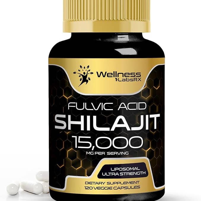 Liposomal Shilajit + Fulvic Acid 15,000mg Ultra Strength – 120 Capsules for wholesale by Health & Wellness Associates Inc.