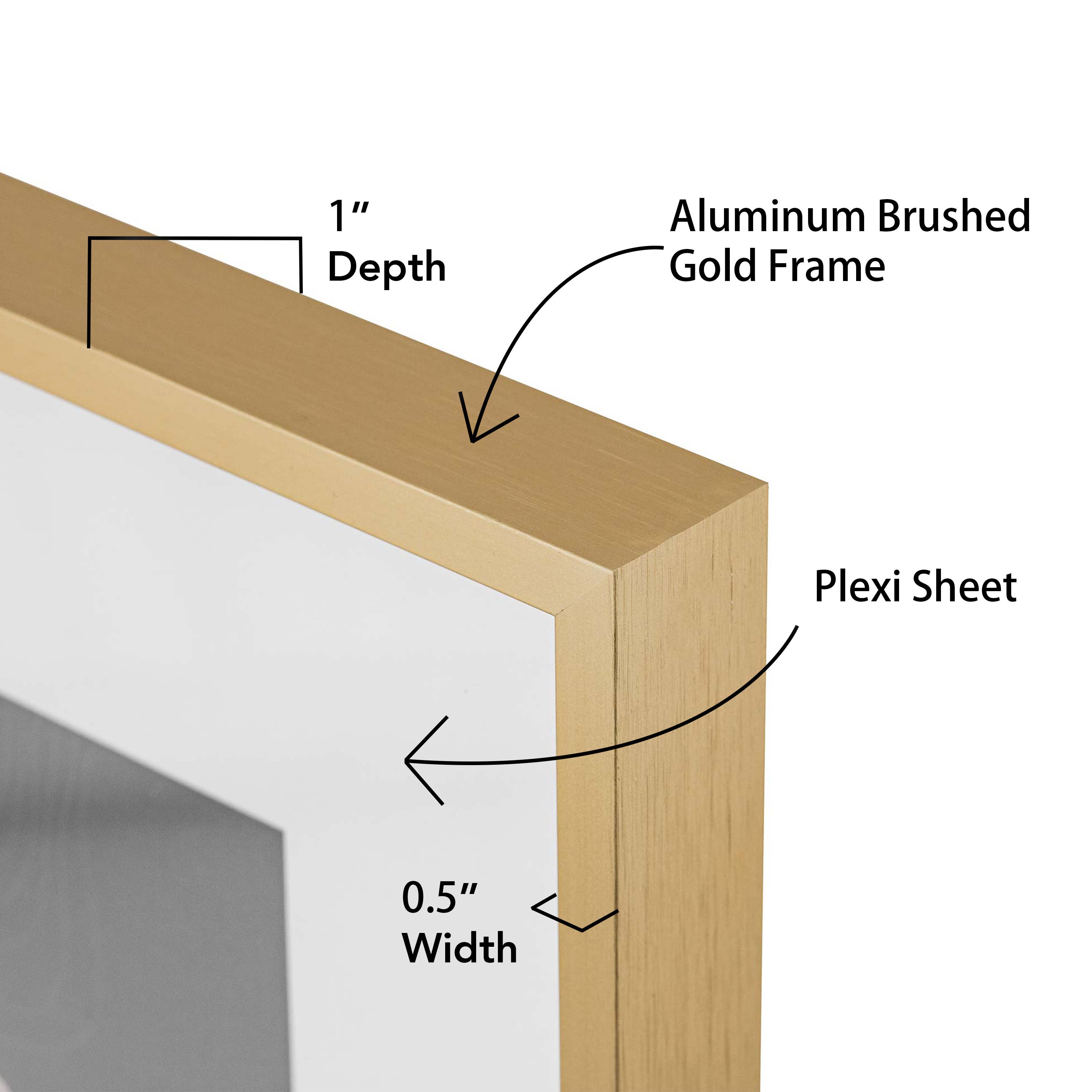 LivingTaste Home Inc - Vendita all'ingrosso Cornice portafoto - Cornice portafoto in alluminio 24x364