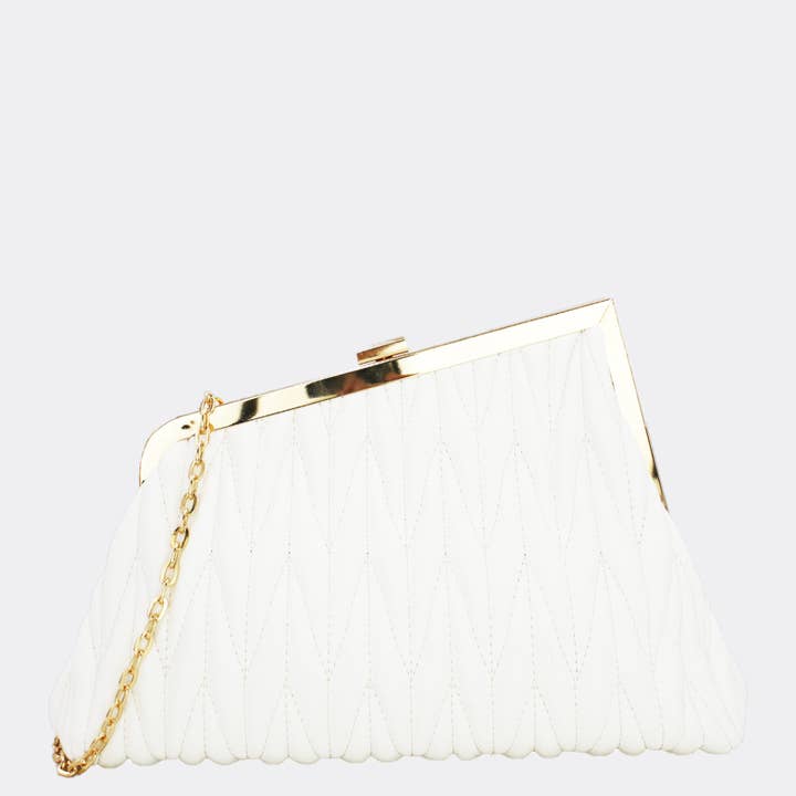 Tom&Eva (F.D.M diffusion) - Wholesale Clutch Bag - Women's - Quilted Biface Pouch-22C-55526