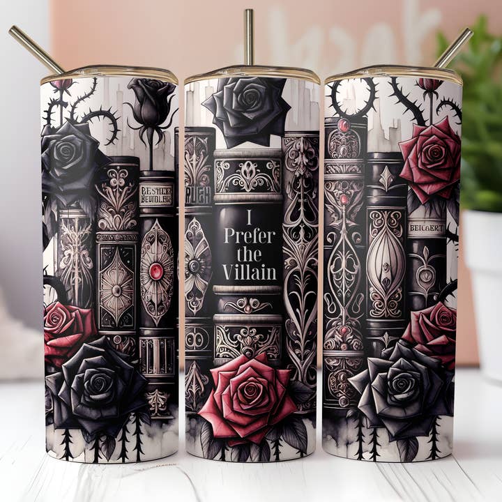 Beautiful Creations by Laney - Wholesale Insulated mug/tumbler - I Prefer the Villain Tumbler