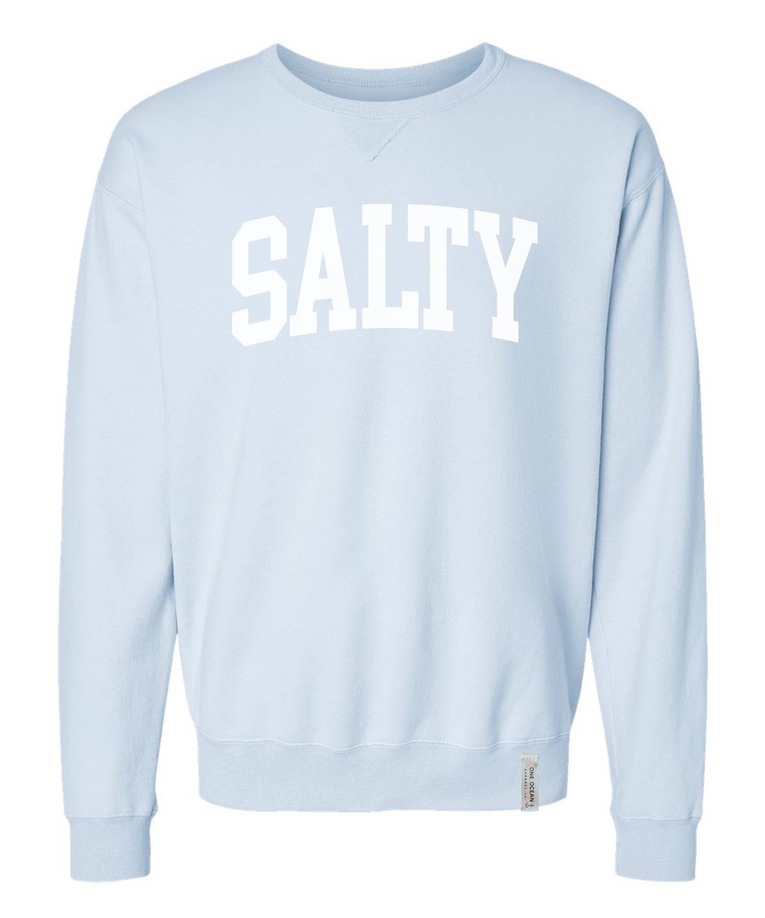 One Ocean Apparel Co.. - Wholesale Graphic Sweatshirt - Unisex - SALTY Crewneck - CUSTOM COLORS12