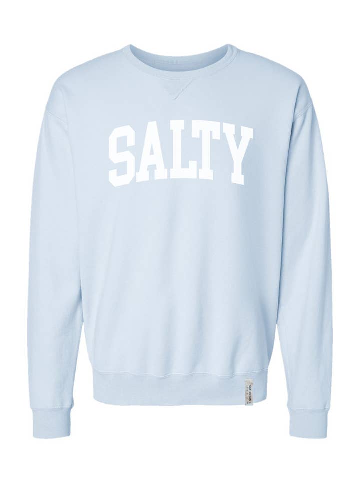 One Ocean Apparel Co.. - Wholesale Graphic Sweatshirt - Unisex - SALTY Crewneck - CUSTOM COLORS12
