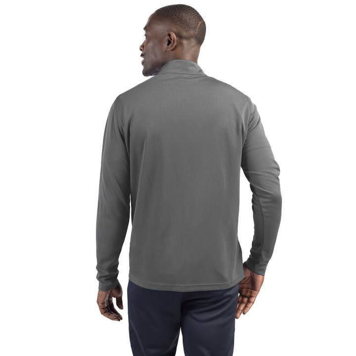 Cutter & Buck - Wholesale Athletic Top - Men's - Clique Ice Pique Mens Half Zip Tech Pullover