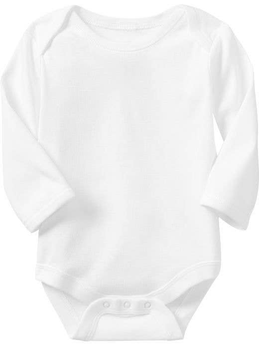 Sandra Adrubau - Wholesale Bodysuit (Non-Footed) - Baby - Smooth Body in White0