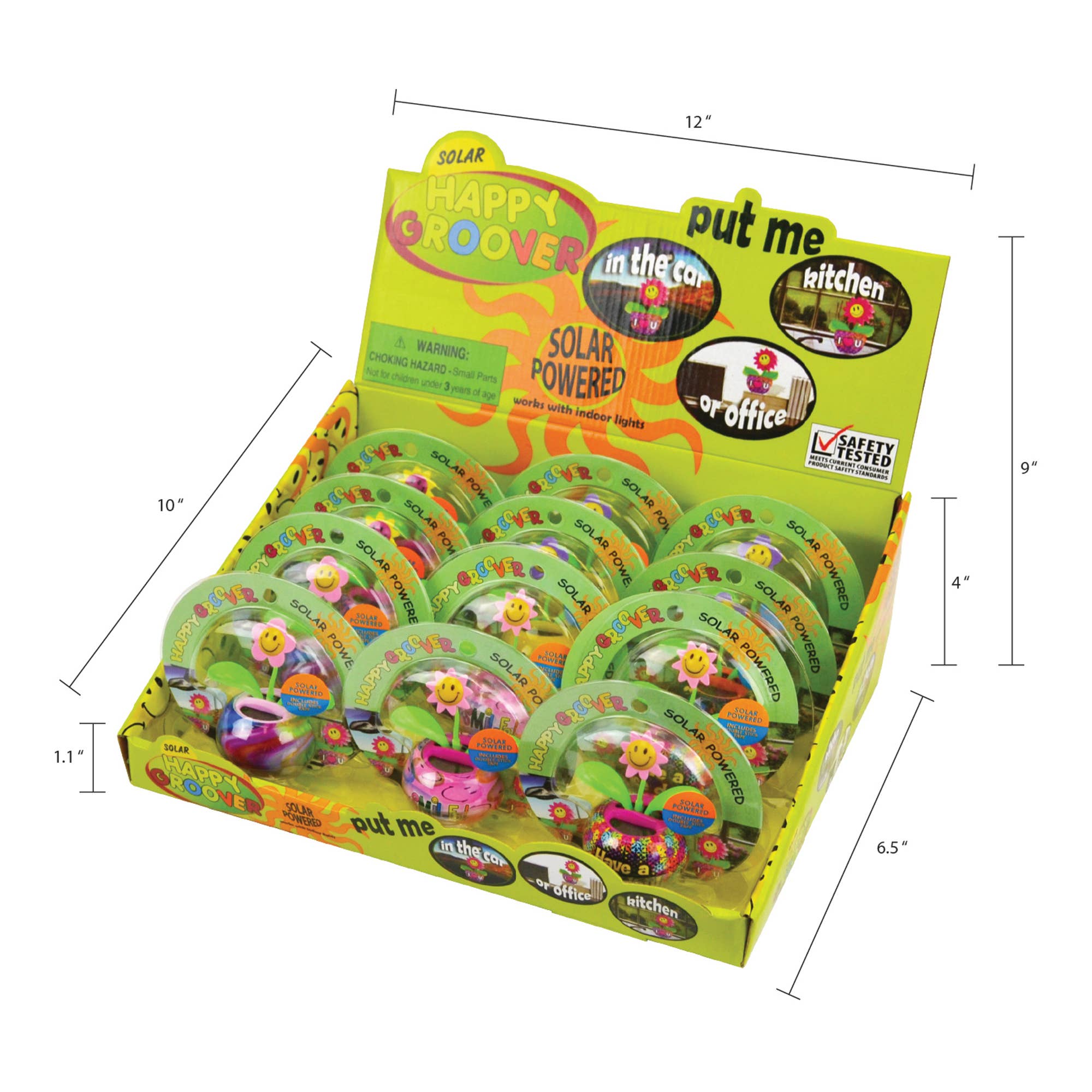 RCS Gifts - Wholesale Outdoor Ornament/Decor - “Groovers” Solar Powered Dancing Flowers9