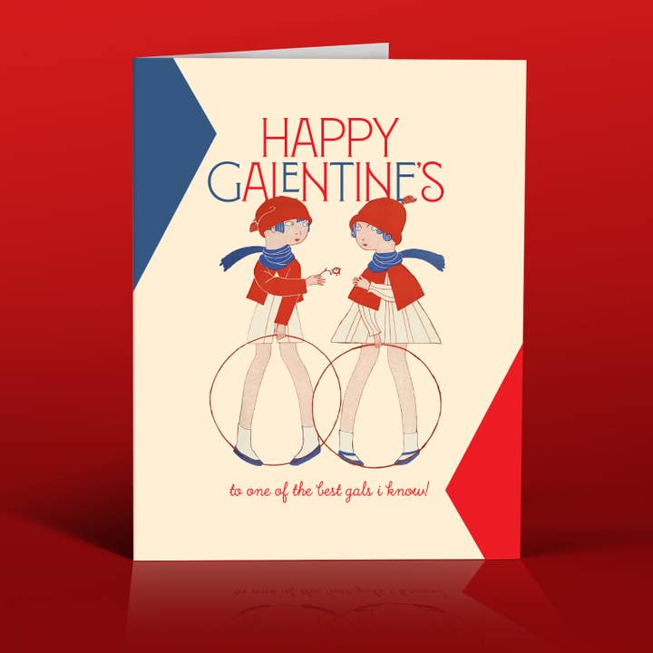 Cartão de São Valentim para amigas por atacado de offensivedelightful