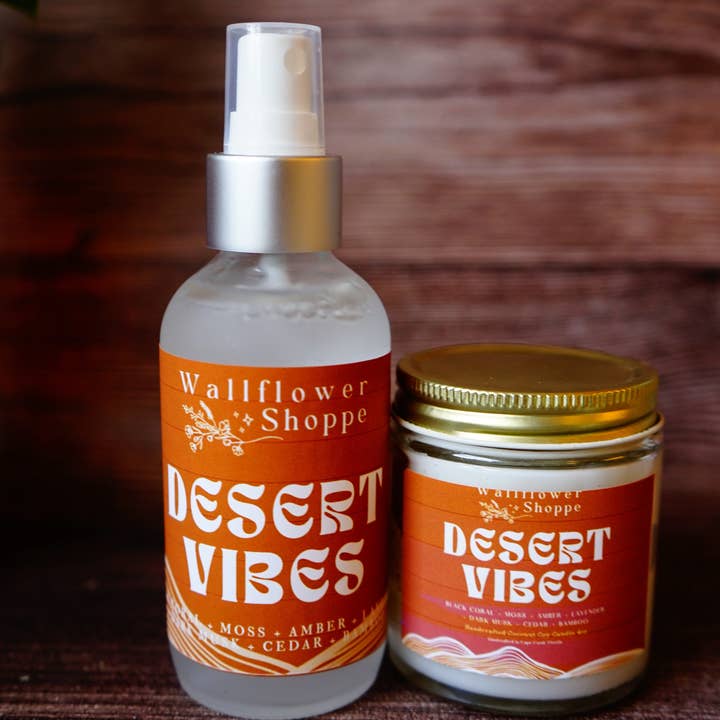 The Wallflower Shoppe - Wholesale Jar/Filled Candle - Desert Vibes10
