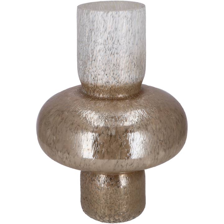 Glasvas Coffs, D21, 5cm, H30cm, Gräddfärgad för wholesale av Vosteen