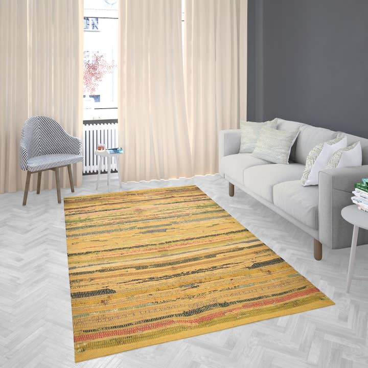 Fabstyles - Wholesale Area Rug - Fabstyles Chindi Rag Rugs (Multiple Color & Size Options)9