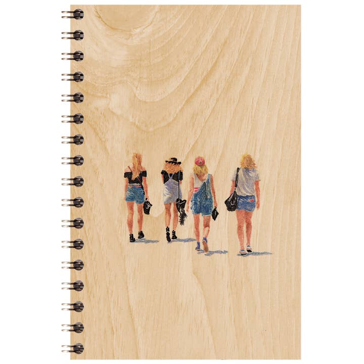 Caderno de madeira lazer le gang por atacado de Woodhi