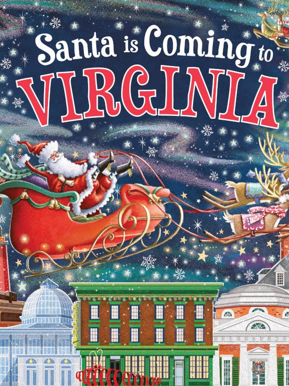 Santa Is Coming to Virginia for wholesale by Sourcebooks