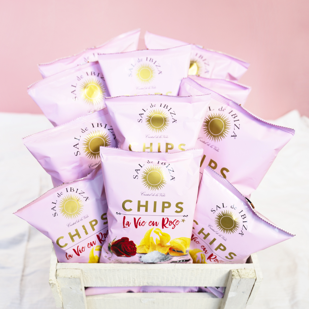 LE GOURMET CENTRAL - Vente Chips - Croustilles Sal de Ibiza « La Vie en Rose »1