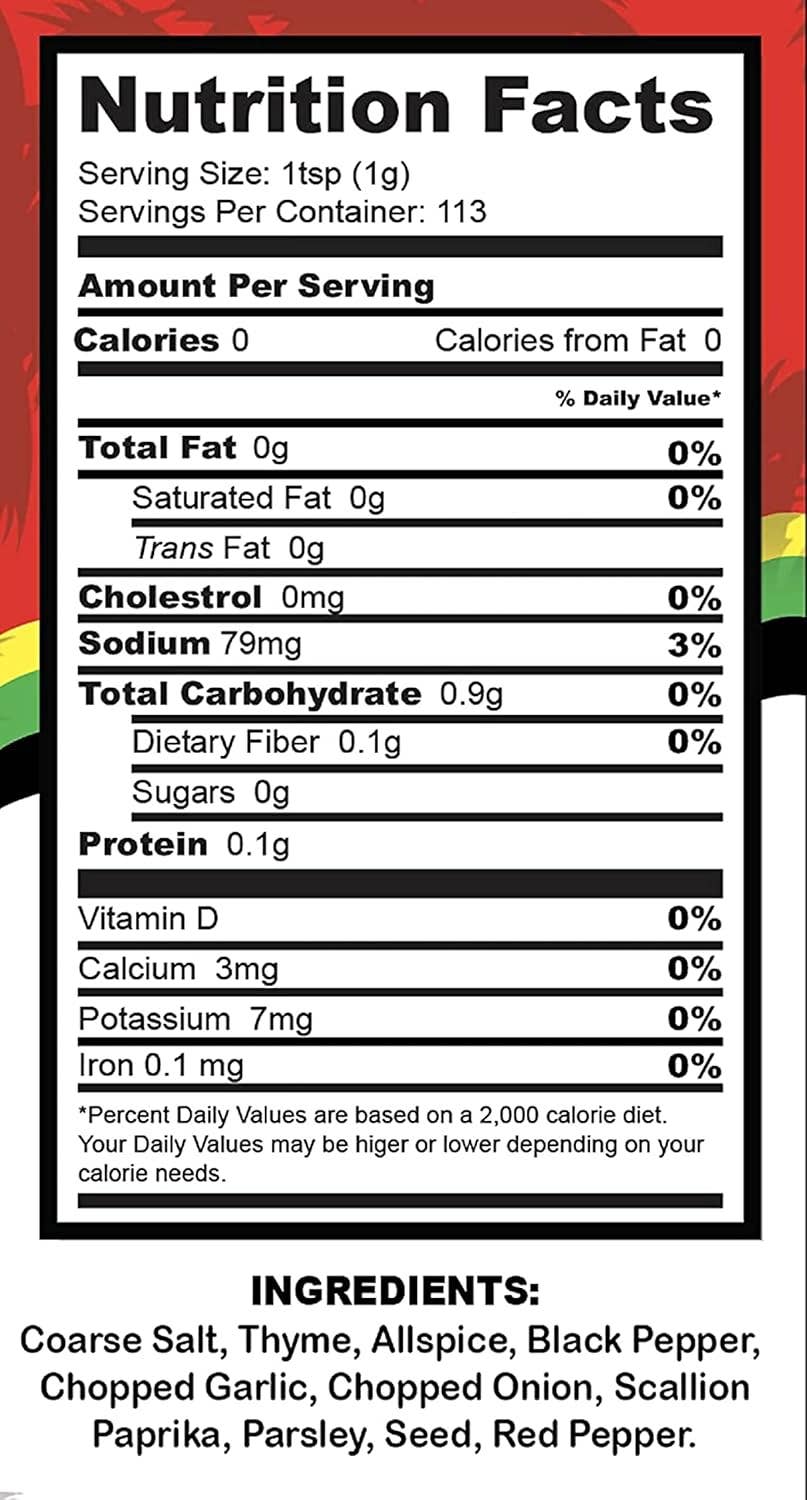 Caribbean Kitchen Foods - Wholesale Gedroogde kruidenmix - Caribbean Kitchen Koosjere kipkruiden4