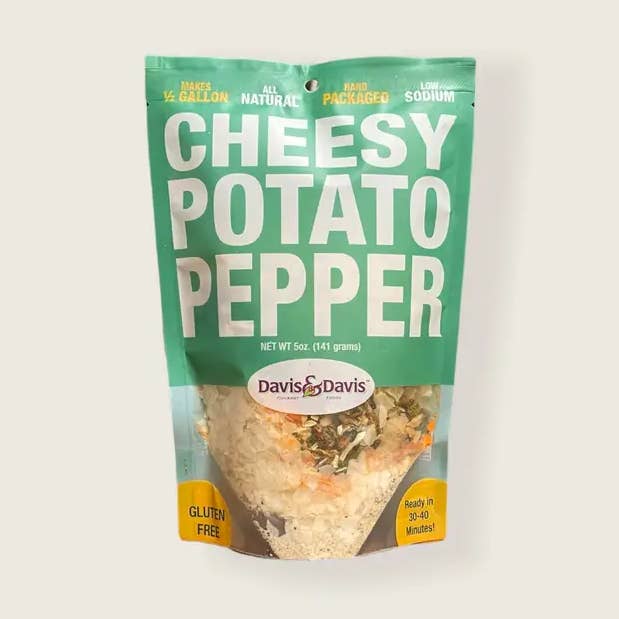 Davis & Davis Gourmet Foods - Wholesale Soup - Cheesy Potato Pepper Bountiful Bowl Soup Mix0