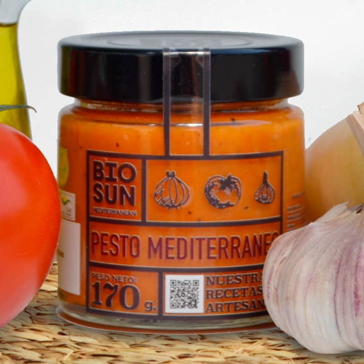 Ekologisk Medelhavet pesto för wholesale av BioSun Mediterranean