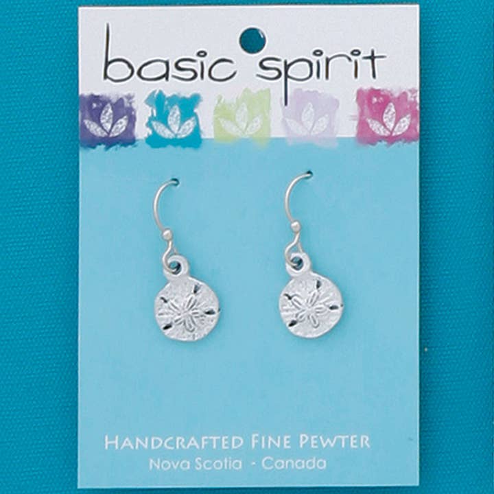Pendientes Tiny Sanddollar para venta al por mayor de Basic Spirit