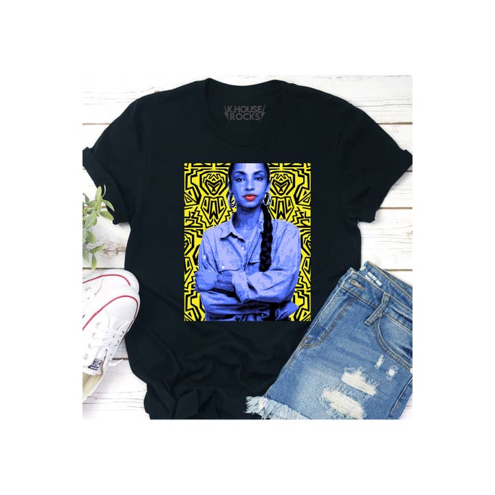 Sade Unisex Tee for wholesale by K.House Rocks