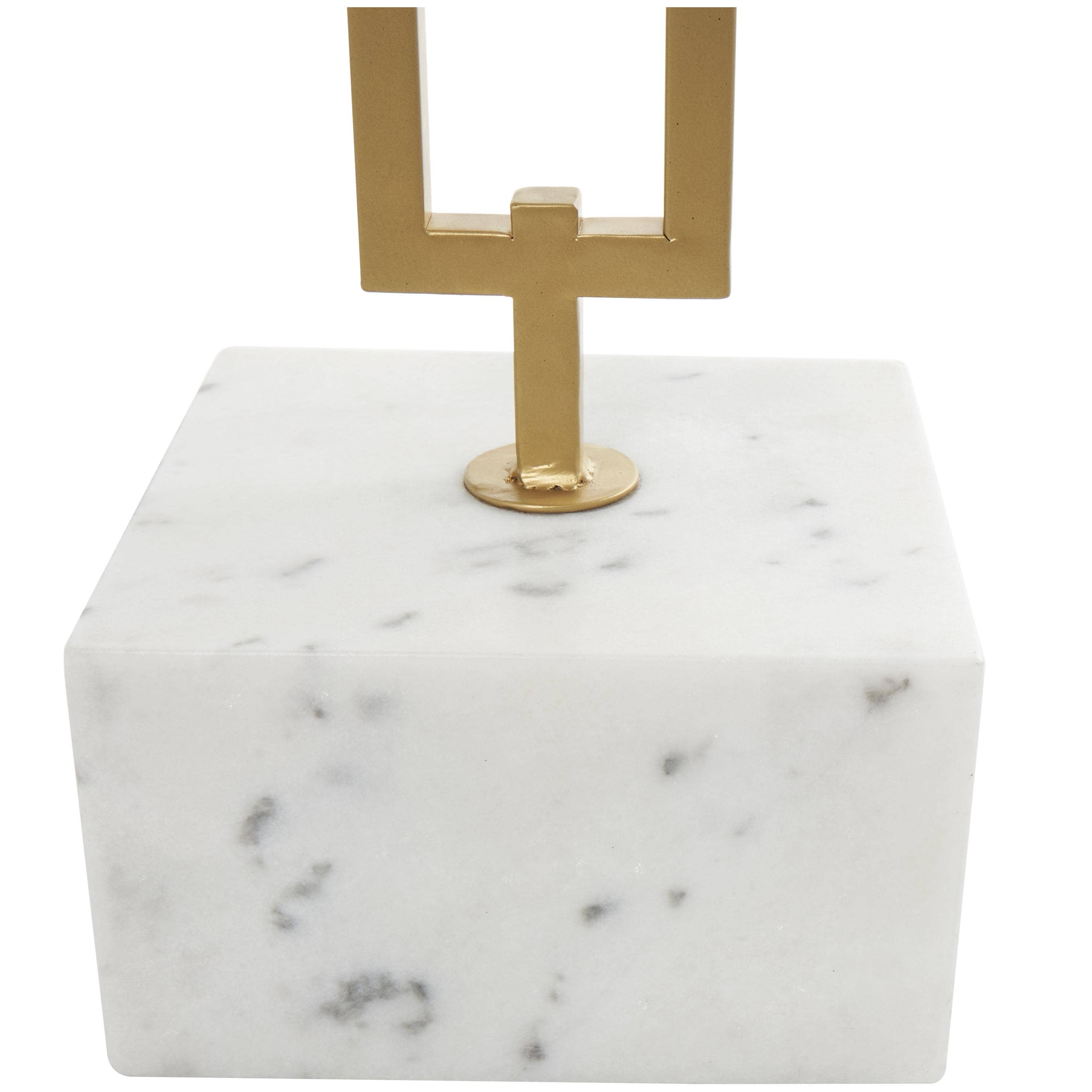 Deco Marché - Wholesale Side Table - Glam White Marble Accent Table6