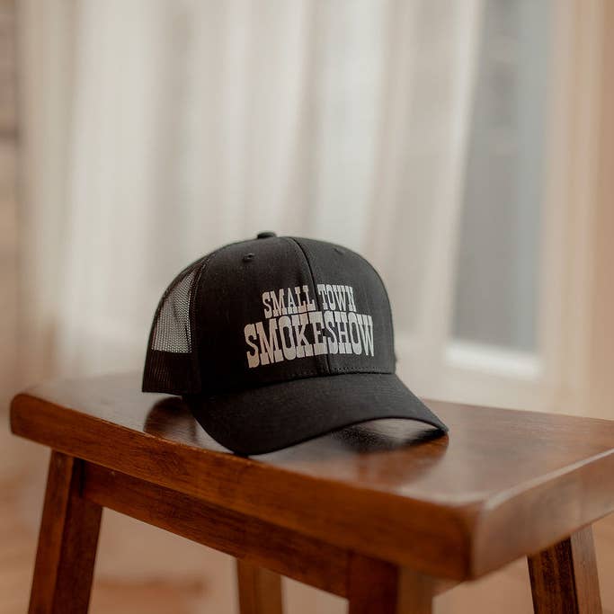 Wild & Wanted - Wholesale Trucker Hat - Women's - SMALLTOWN SMOKESHOW TRUCKER HAT3