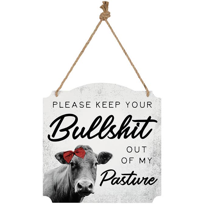 Gift & Garden by Carson - Wholesale Sign - "Pasture" Metal Wall Decor