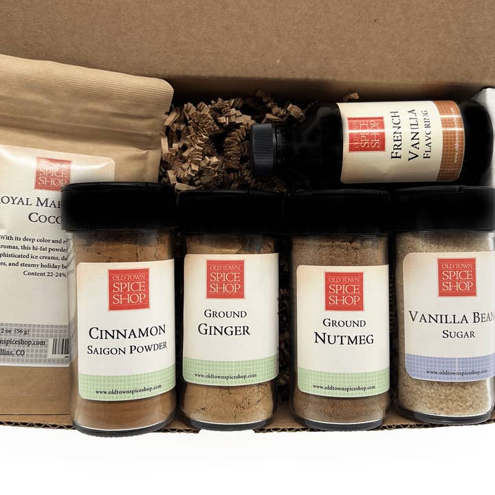 Old Town Spice Shop - Wholesale Dried Spice Mix - Baking Essentials Gift Box Spices & Seasoning Gourmet Gift