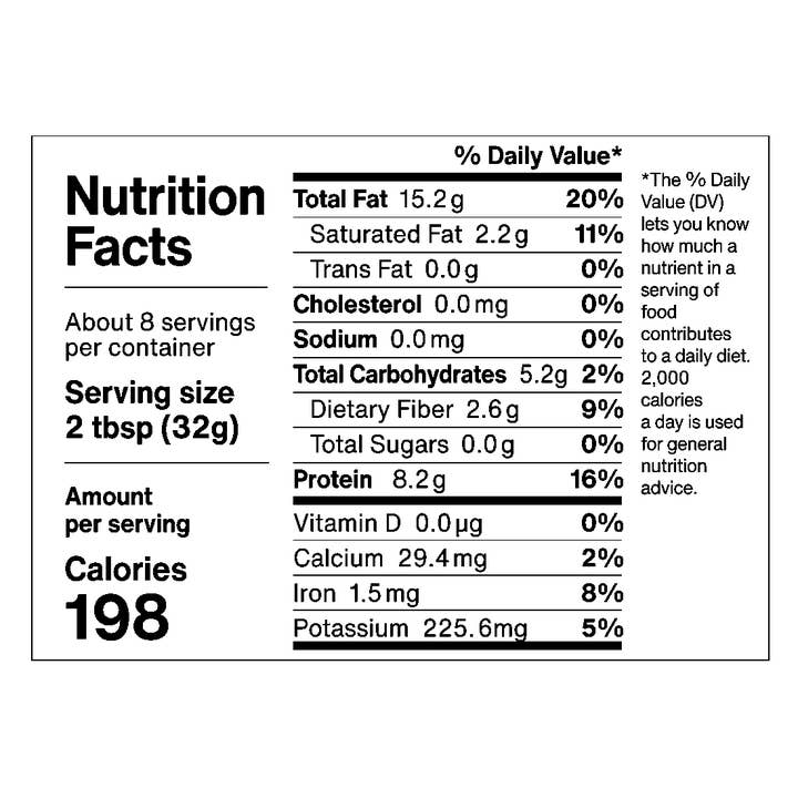 HAPPY NUTS DAY_Japan - Wholesale Nut Butter - Unsweetened Peanut Butter 8.5oz5