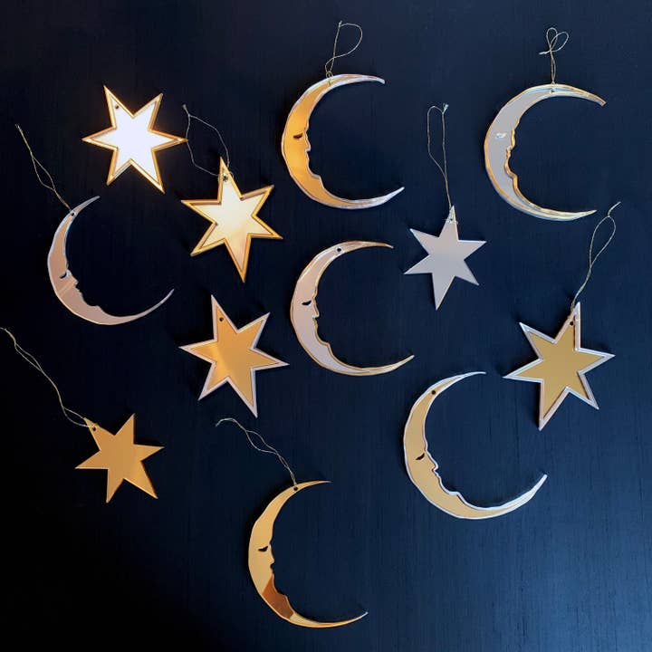 Suzanne Oddy Design Limited – wholesale Ornament set – Celestial Christmas Ornament Set7