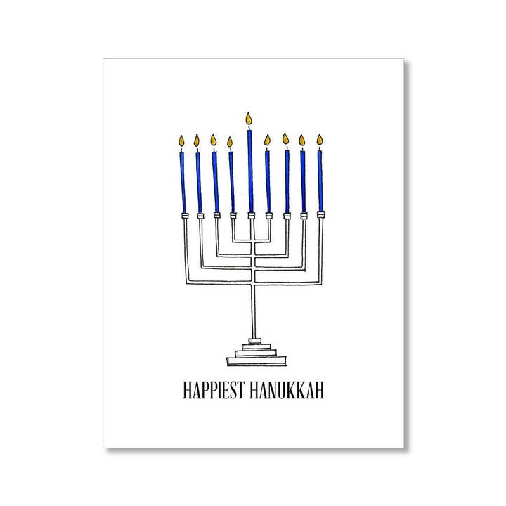 „MENORA” CHANOEKA KAART voor wholesale door LO in LONDON®