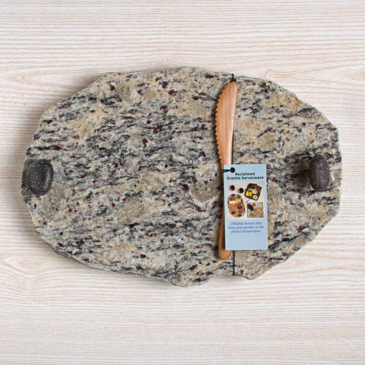 Sea Stones - Wholesale Serving Tray - Host Delight Chillable Granite Serving Tray4