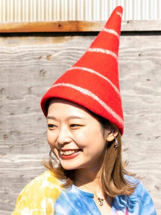 Chapeau de sauna en feutre pour la vente par Ametsuchi by Amina Collection