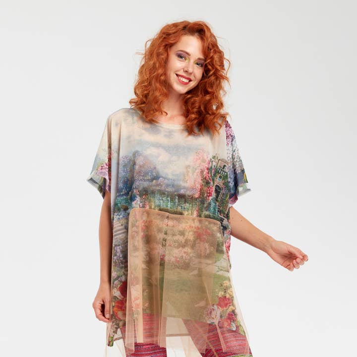 Blouse T Long - In Paradiso for wholesale by IPNG Design