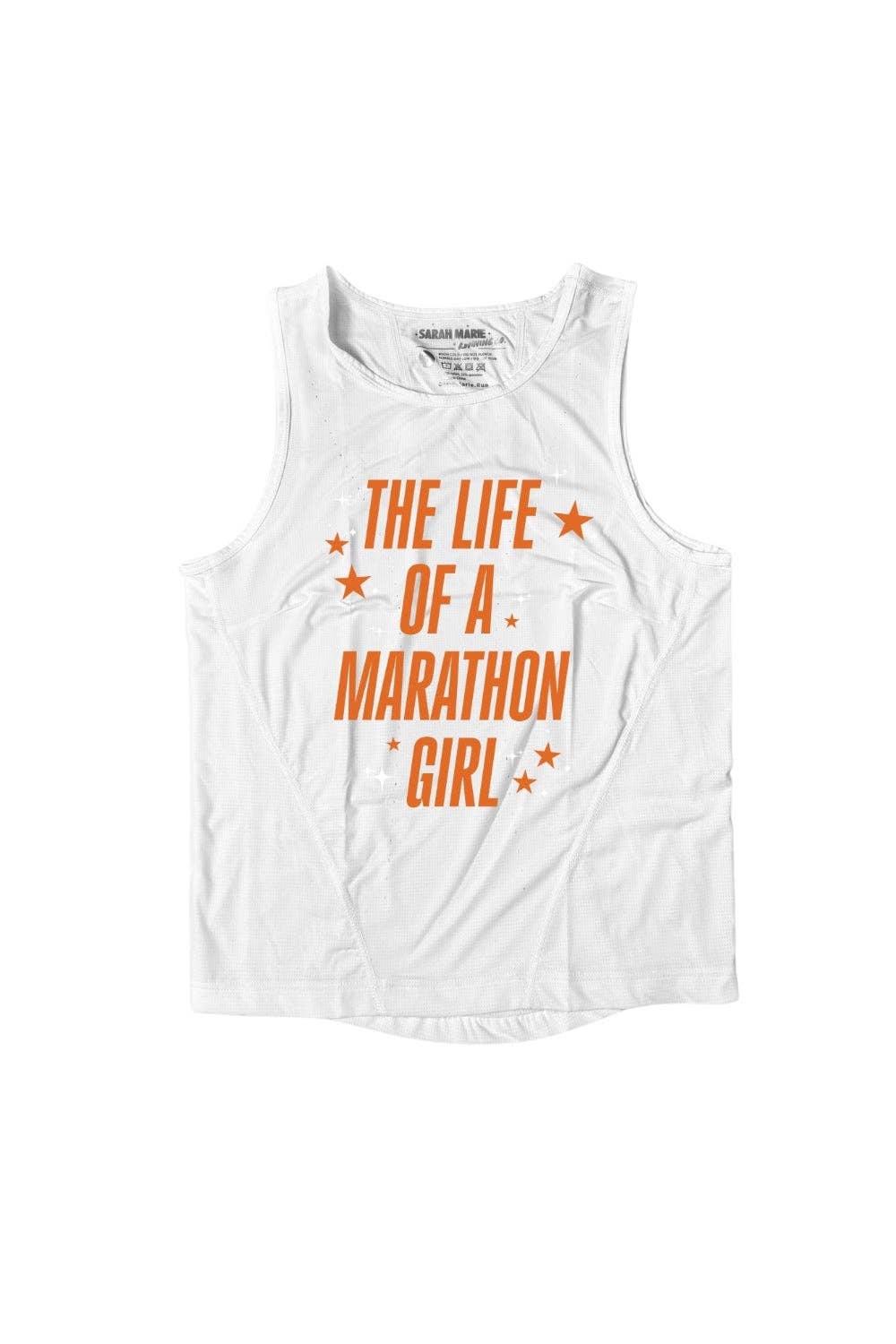 Sarah Marie Running Co - Wholesale Tank Top - Women's - The Life of A Marathon Girl Strider Long Running Tank