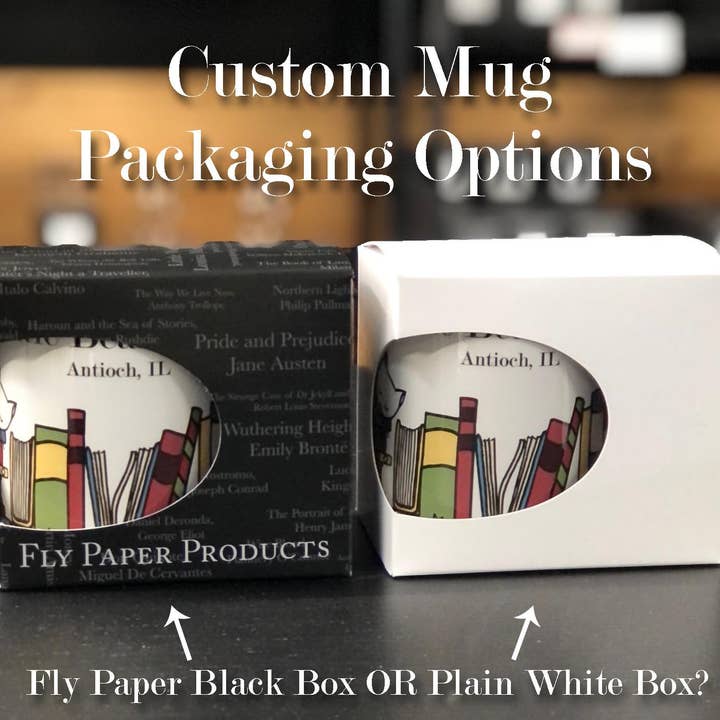 Fly Paper Products - Wholesale Coffee Mug - Another Beautiful Day in YOUR city Custom Coffee Tea Mug